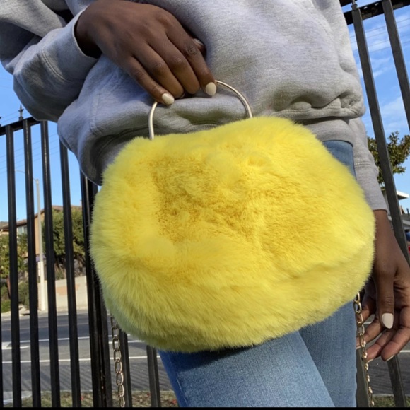 Fluffy crossbody mini bag - Picture 2 of 2